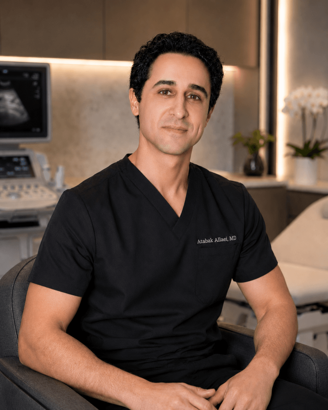 Dr. Atabak Allaei, double board-certified vascular and interventional radiologist